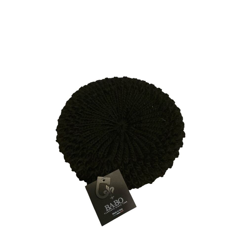 Babo Hat Women Made in Italy Black NWT